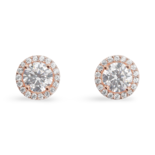 Серьги из серебра с цирконием