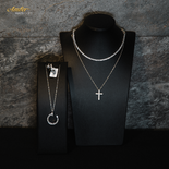 Серебряное ожерелье «Cross»