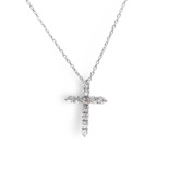 Серебряное ожерелье «Cross»