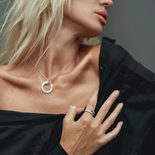 Серебряное кольцо «Nail»